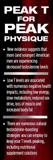 Peak Testosterone for Peak Physique