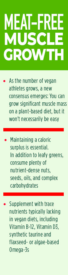 Building Muscle on a Vegan Diet Sidebar